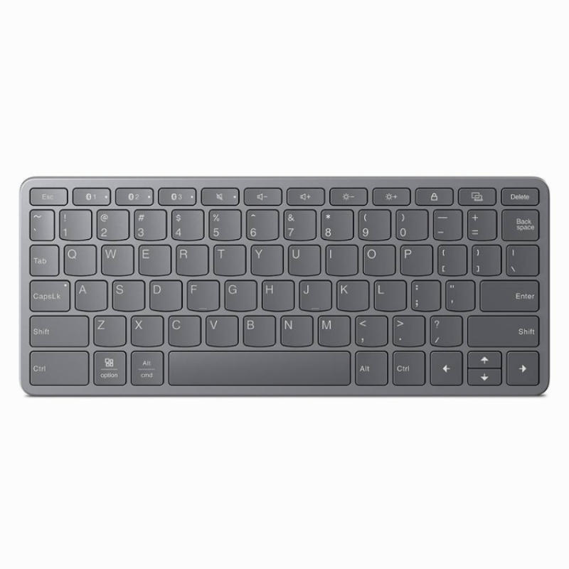 Teclado Lenovo Multi-Device Wireless Tab PT Luna Grey