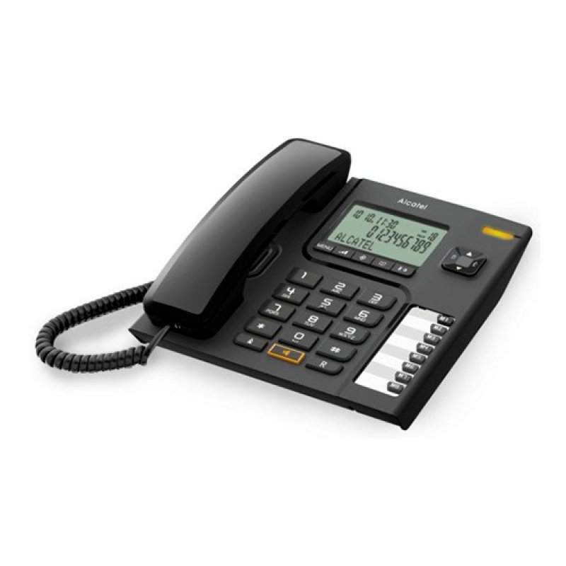 Telefone Fixo Alcatel Compact T76 Preto