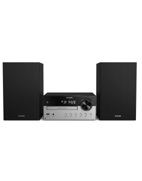 Aparelhagem Micro Hi-Fi Philips TAM4205/12 60W e FM Preto
