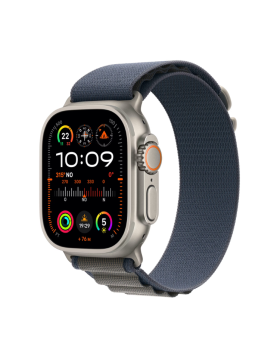 Smartwatch Apple Watch Ultra 2 GPS + Cellular 49mm Titânio C/Bracelete Loop Alpine Azul L
