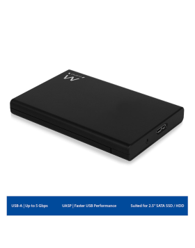 Caixa Externa 2.5" Ewent USB 3.0 Preta