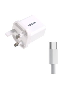 Carregador Foneng UK 2X USB 2.4A + Cabo Micro USB