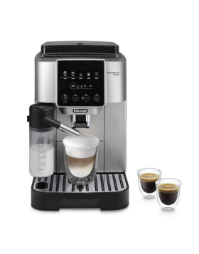 Máquina de Café Delonghi Automática c/Leite Magnifica Start Cinzento