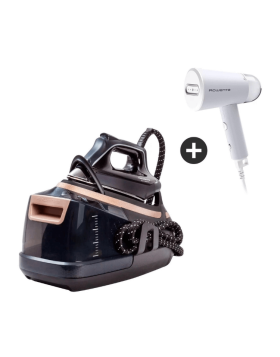 Ferro com Caldeira Rowenta Steam Pro Eco 2800W + Oferta Origin Travel Steamer 1200W