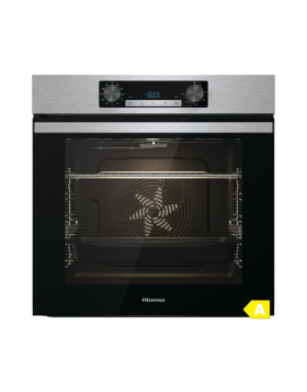 Forno Pirolítico/Hidrolítico de Encastre Hisense BI62216AX 2500W 77L Inox 