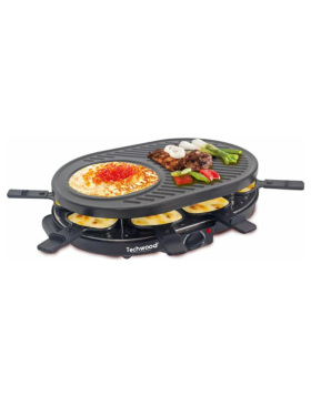 Grelhador Raclette 8 Pessoas 1400W Techwood