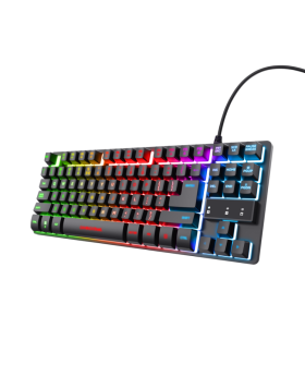 Teclado Gaming Trust GXT833 Thado RGB Preto