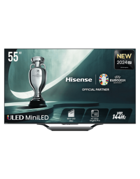 Televisão Hisense U7NQ Smart TV 4K Mini-LED Pro 55"