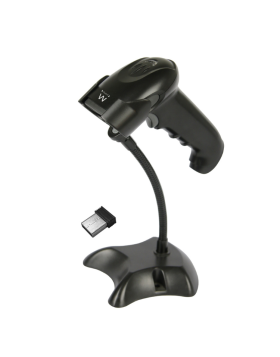 Leitor Código de Barras Ewent Wireless Laser 2D