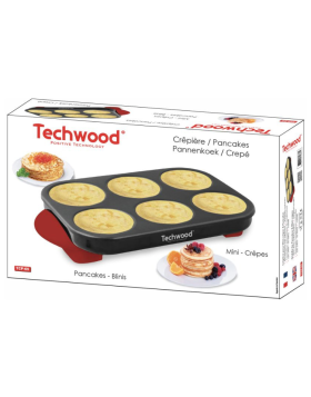 Máquina de Panquecas Elétrica 1500W Techwood