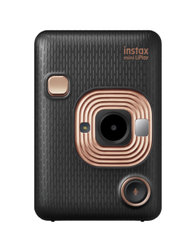Máquina Fotográfica Instantânea Fujifilm Instax Mini LiPlay Preto