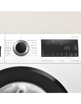 Máquina de Lavar Roupa Bosch Serie 6 WGG256Z0ES 10Kg 1600RPM Classe A Branco - Artigo de Exposição