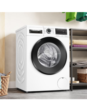 Máquina de Lavar Roupa Bosch Serie 6 WGG256Z0ES 10Kg 1600RPM Classe A Branco - Caixa Danificada