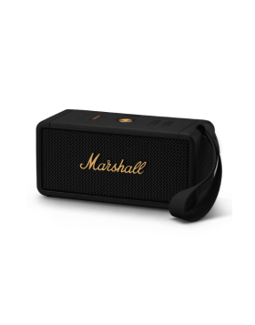 Coluna Bluetooth Marshall Middleton Black and Brass