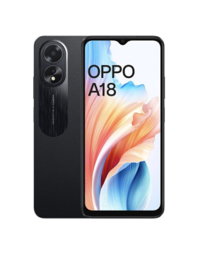 Smartphone Oppo A18 4GB/128GB Dual Sim Preto