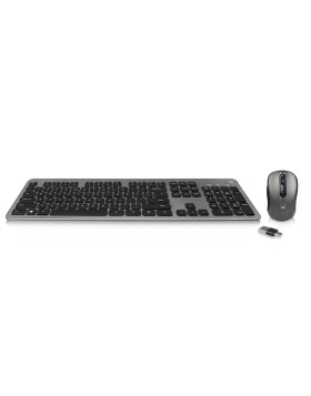 Teclado + Rato Ewent Silent Wireless