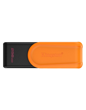 Pen Drive Kingston DataTraveler Exodia S 256GB USB 3.2 Preto e Laranja