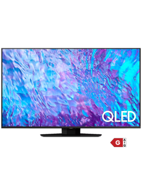 Televisão Samsung Q80C Smart TV 4K QLED UHD 55" 