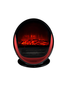 Salamandra Elétrica Jocel 1500W Preto/Vermelho