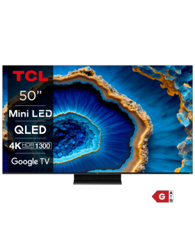 Televisão TCL C805 Smart TV 4K QD-Mini LED 50"