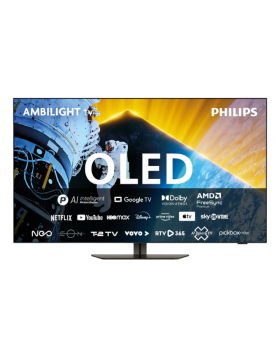 Televisão Philips 819 Smart TV 4K OLED Ambilight 55" 