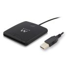 Leitor Cartão Cidadão USB 2.0 Ewent Preto