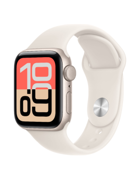Smartwatch Apple Watch SE 3 GPS + Cellular 40mm Alumínio Luz das Estrelas c/ Bracelete Desportiva Luz das Estrelas - S/M