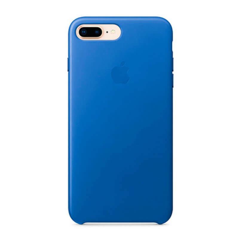 Leather Capa iPhone 8 Plus Electric Blue