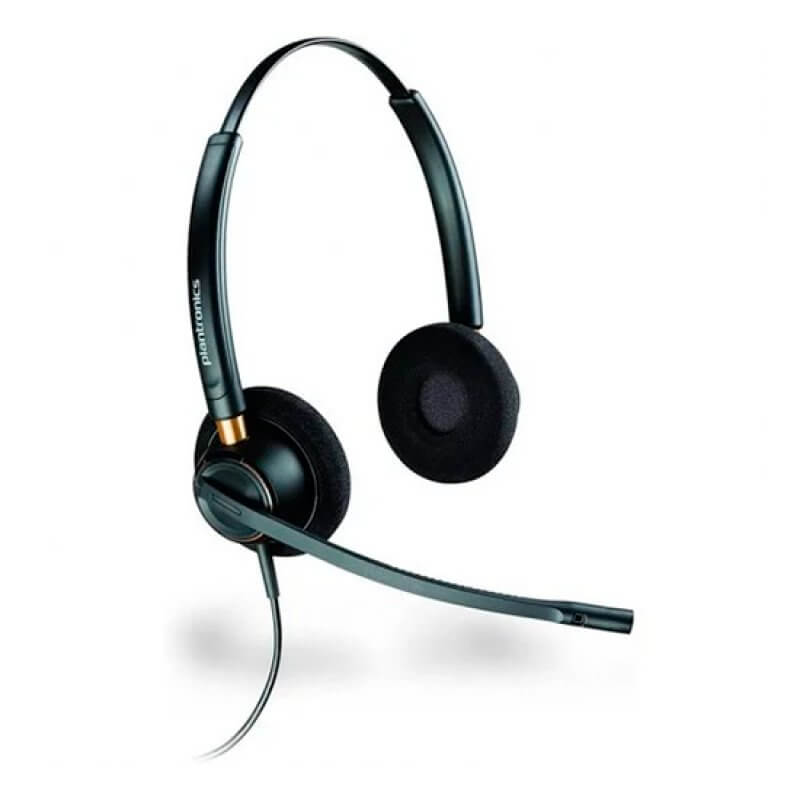 Headset Plantronics EncorePro HW520 C/ Cancelamento de Ruído