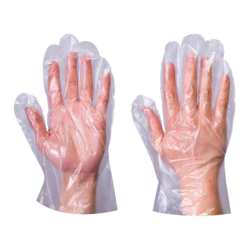 Luvas Palhaço Polietileno  Saco 100