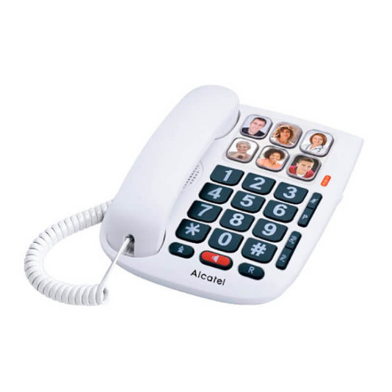 Telefone Fixo Alcatel Compact Tmax 10 Branco