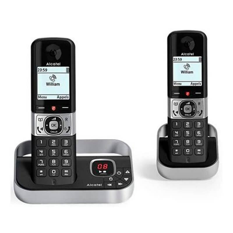 Telefone Sem Fios Alcatel F890 Voice Duo Preto