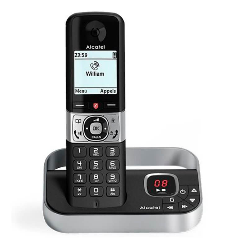 Telefone Sem Fios Alcatel F890 Voice Preto