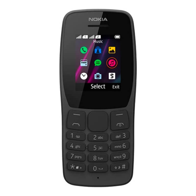 Telemóvel Nokia 110 Dual Sim Preto