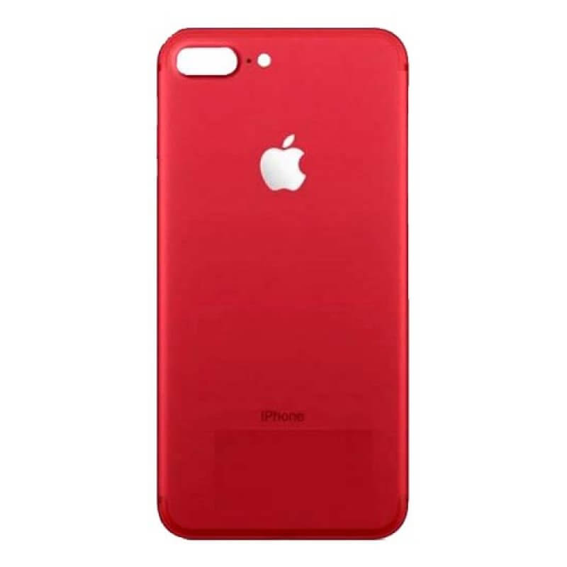 Tampa Traseira Vidro Apple iPhone 8 Plus Vermelho