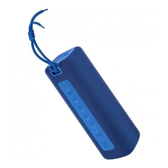 Coluna Portátil Bluetooth Táctil Azul 