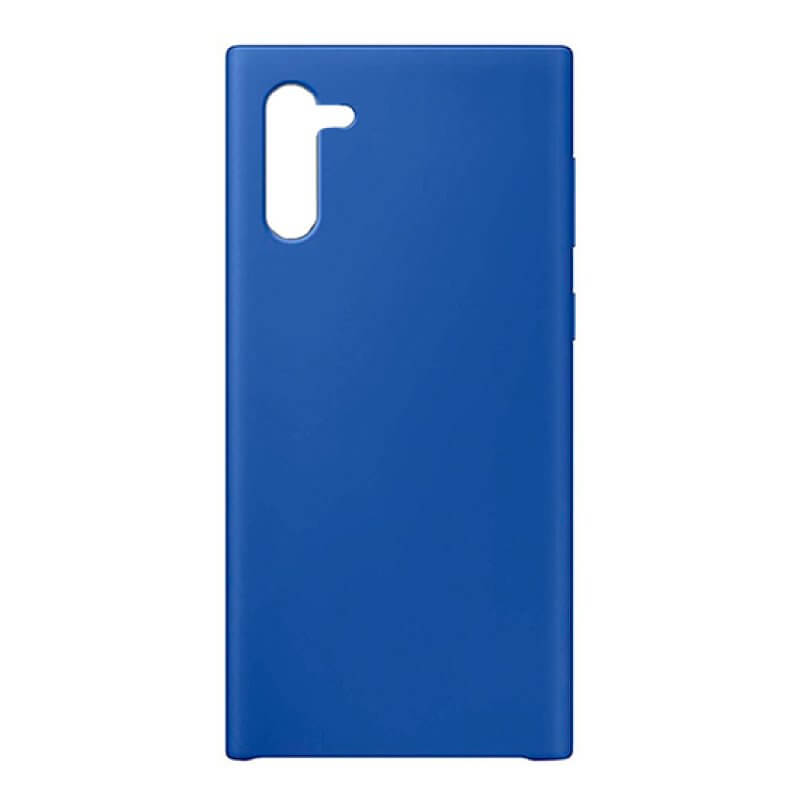 Silicone Cover Samsung Galaxy Note 10 N970 Azul