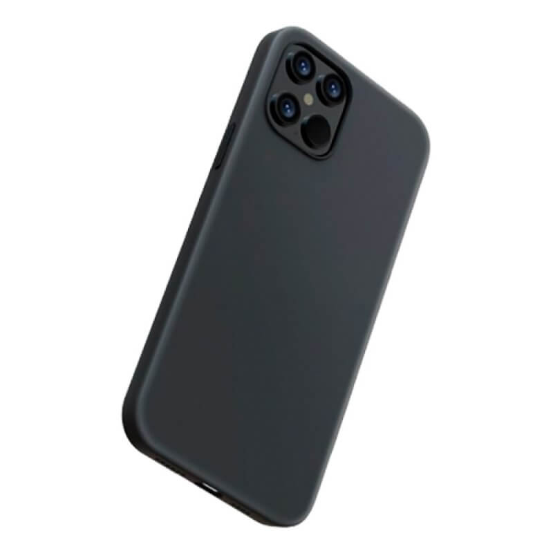 Silicone Case DEVIA iPhone 12 Pro Max Preto