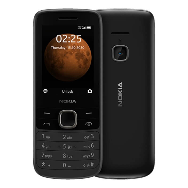 Telemóvel Nokia 225 4G Dual Sim Preto