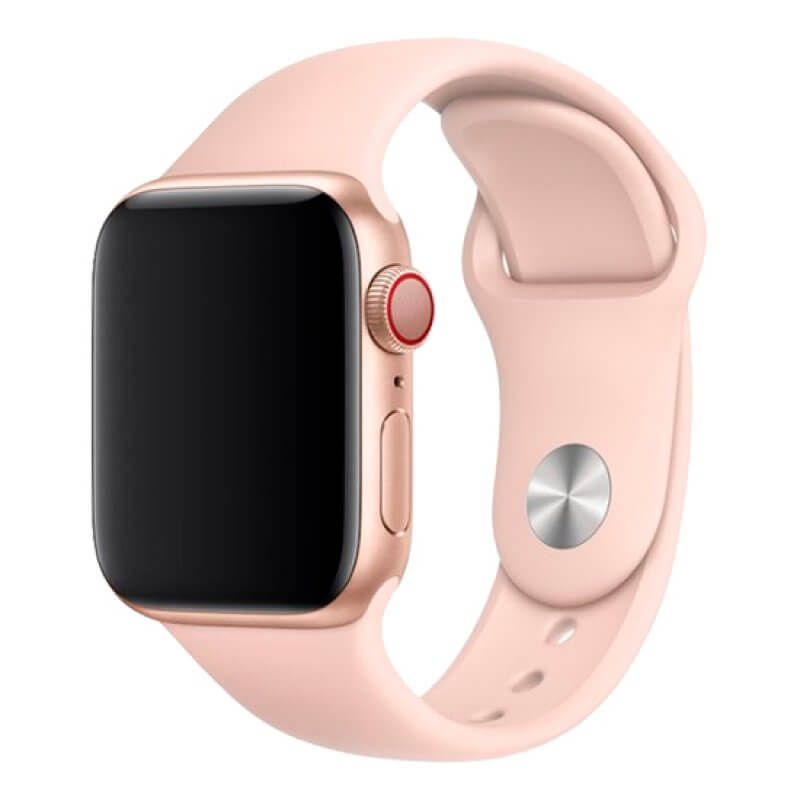 Bracelete Apple Watch 40mm Deluxe DEVIA Sport Band Rosa Areia