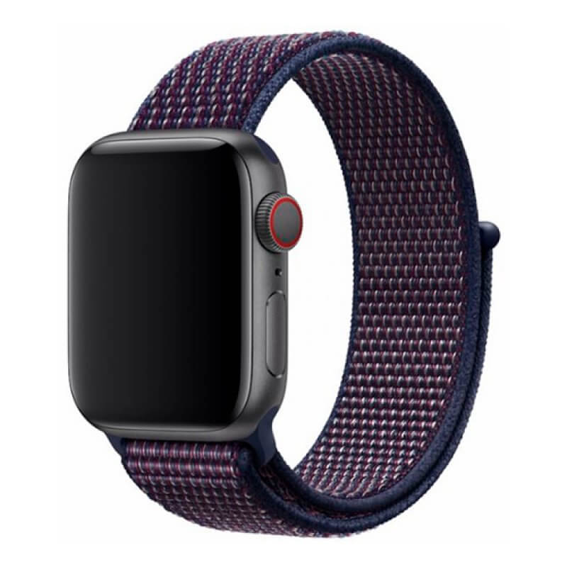 Bracelete DEVIA Band Deluxe Series Sport3 44mm Indigo