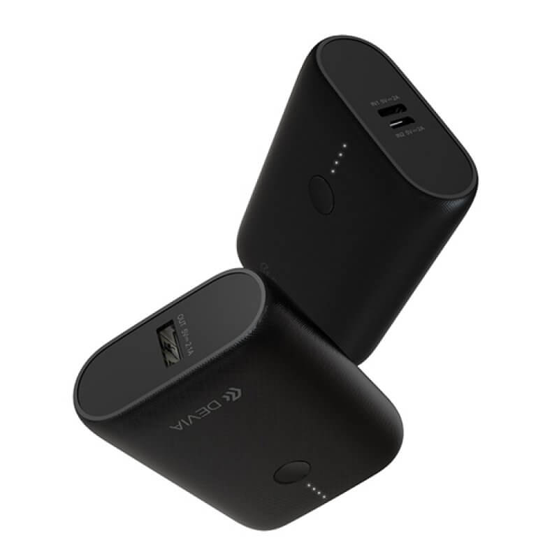 Powerbank DEVIA Guardian New Energy 10000mAh Preto