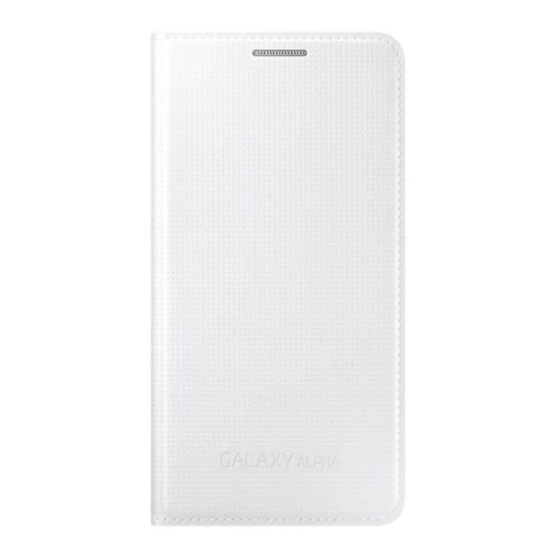 Flip Cover Samsung Galaxy Alpha G850 Branco