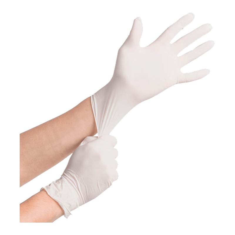 Luvas Latex sem Pó Tamanho S Caixa 100