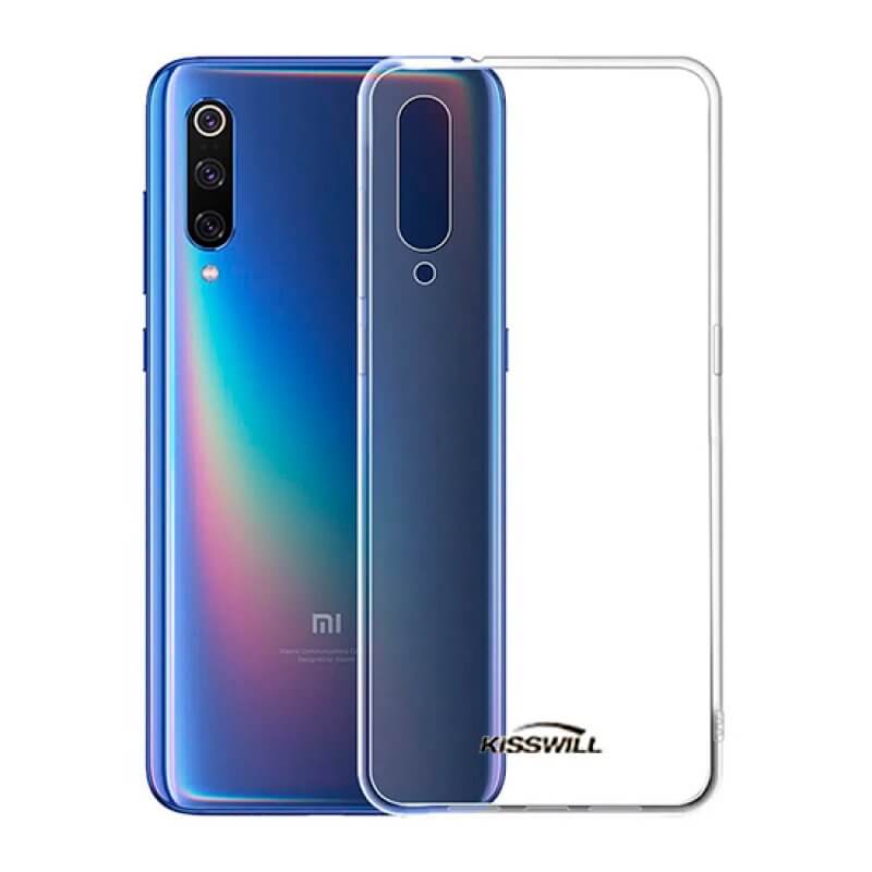 Capa Silicone Kisswill Xiaomi Mi 9 SE - Transparente