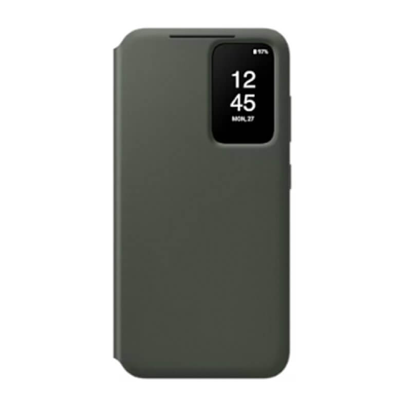 Capa Smart View Samsung Galaxy S23 c/ Bolso p/ Cartões Ecológica Verde