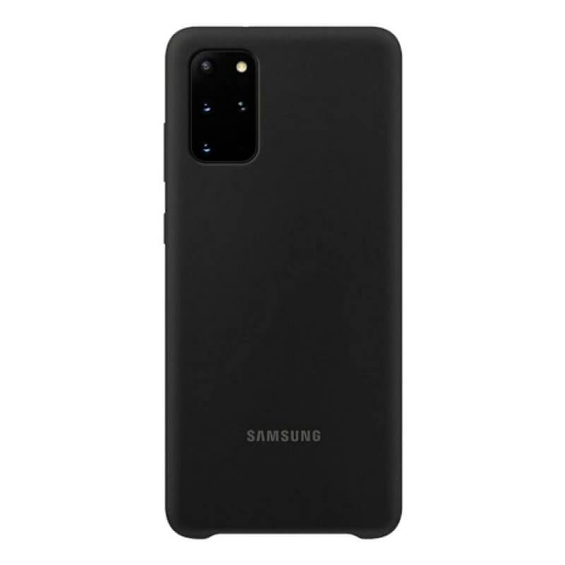 Silicone Cover Samsung Galaxy S20+ G985 Preto