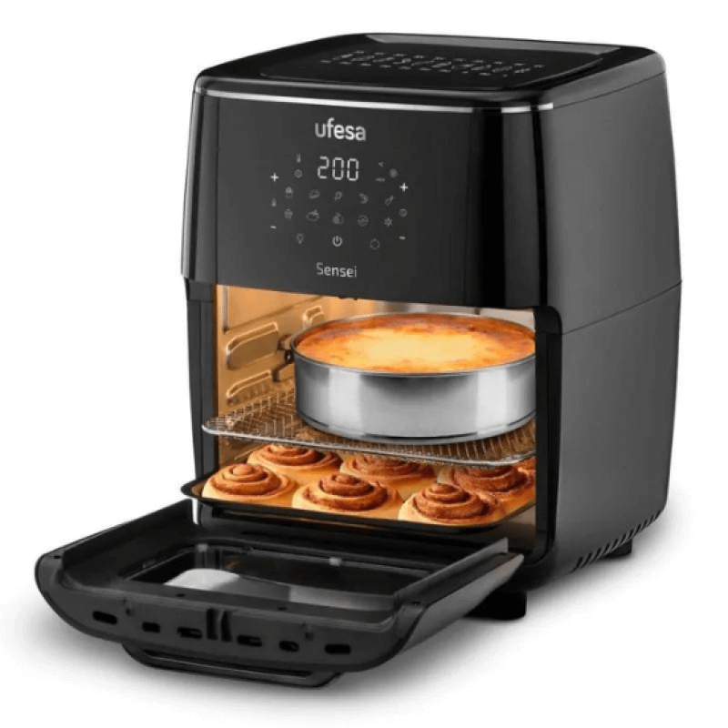 Fritadeira Ufesa Air Fryer Sensei 12L 1700W Preto