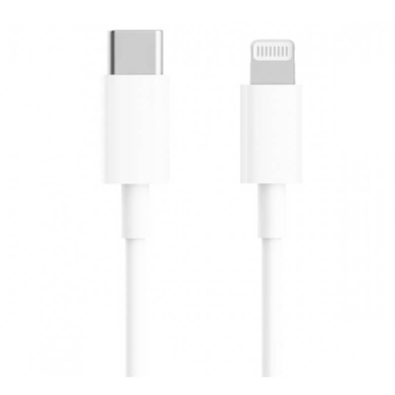Cabo Xiaomi Mi USB-C p/ Lightning 1M Branco