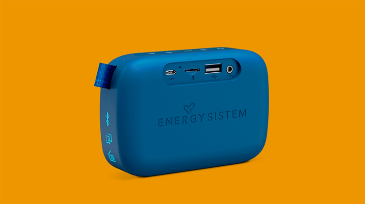  COLUNA BLUETOOTH ENERGY FABRIC BOX 1 POCKET